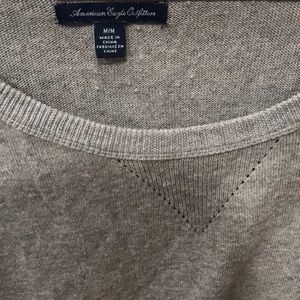 American Eagle gray Sweater size M
